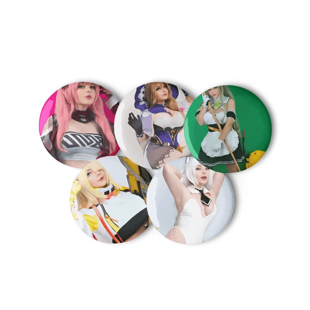JuicyJinxs Cosplay Pin Set – Iconic Anime Characters product image (11)