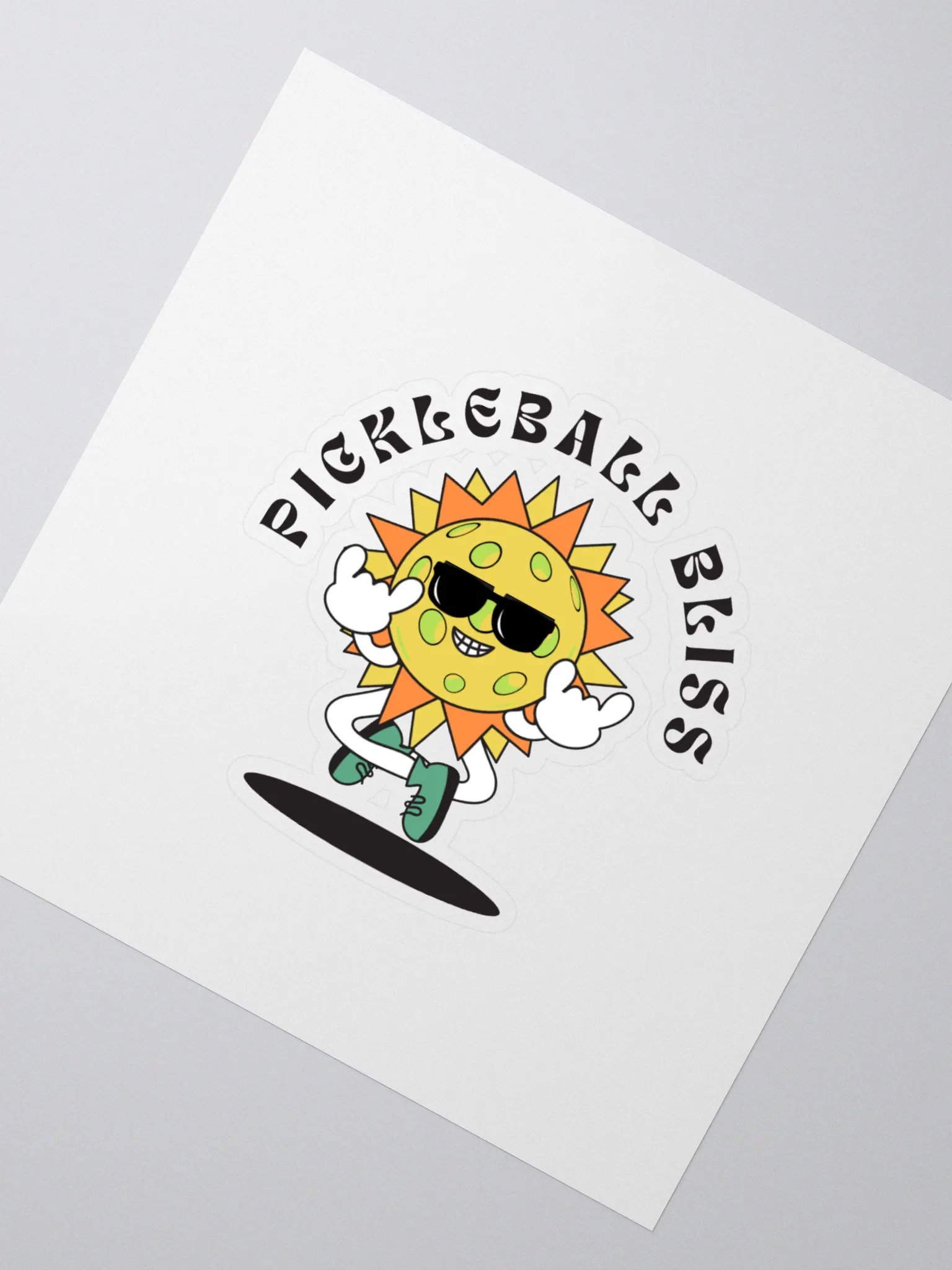 Sunny Pickleball Bliss Sticker Pack product image (2)