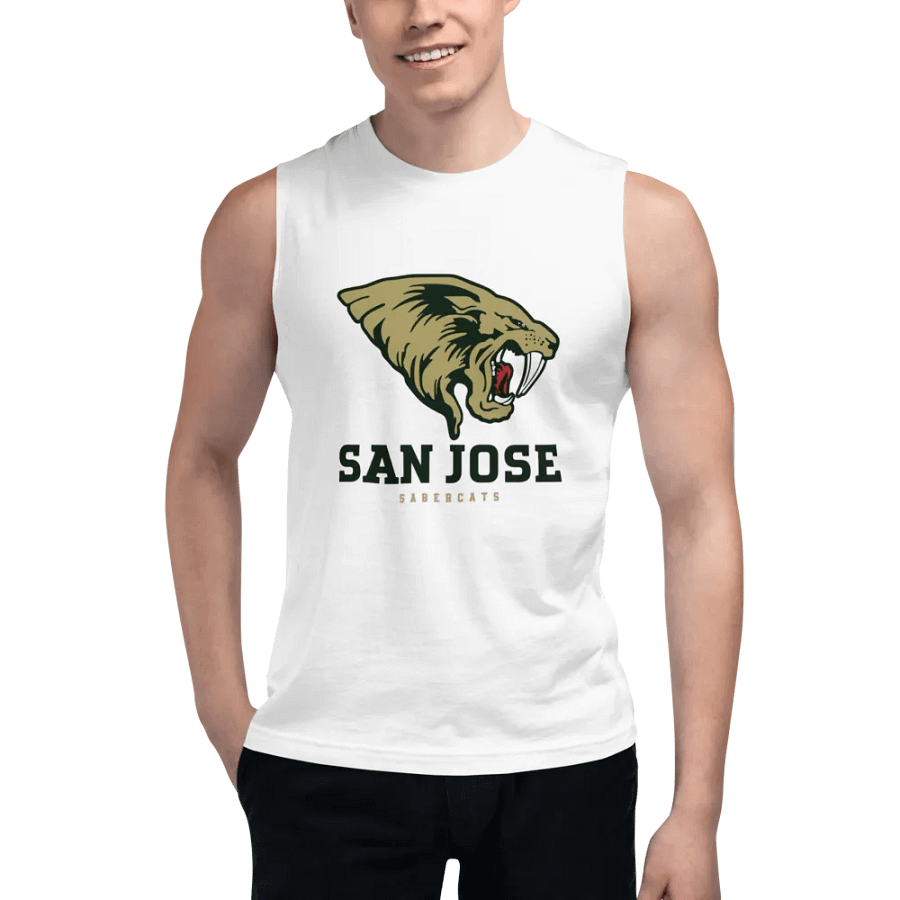 San Jose Sabercats Team Muscle T-Shirt product image (5)