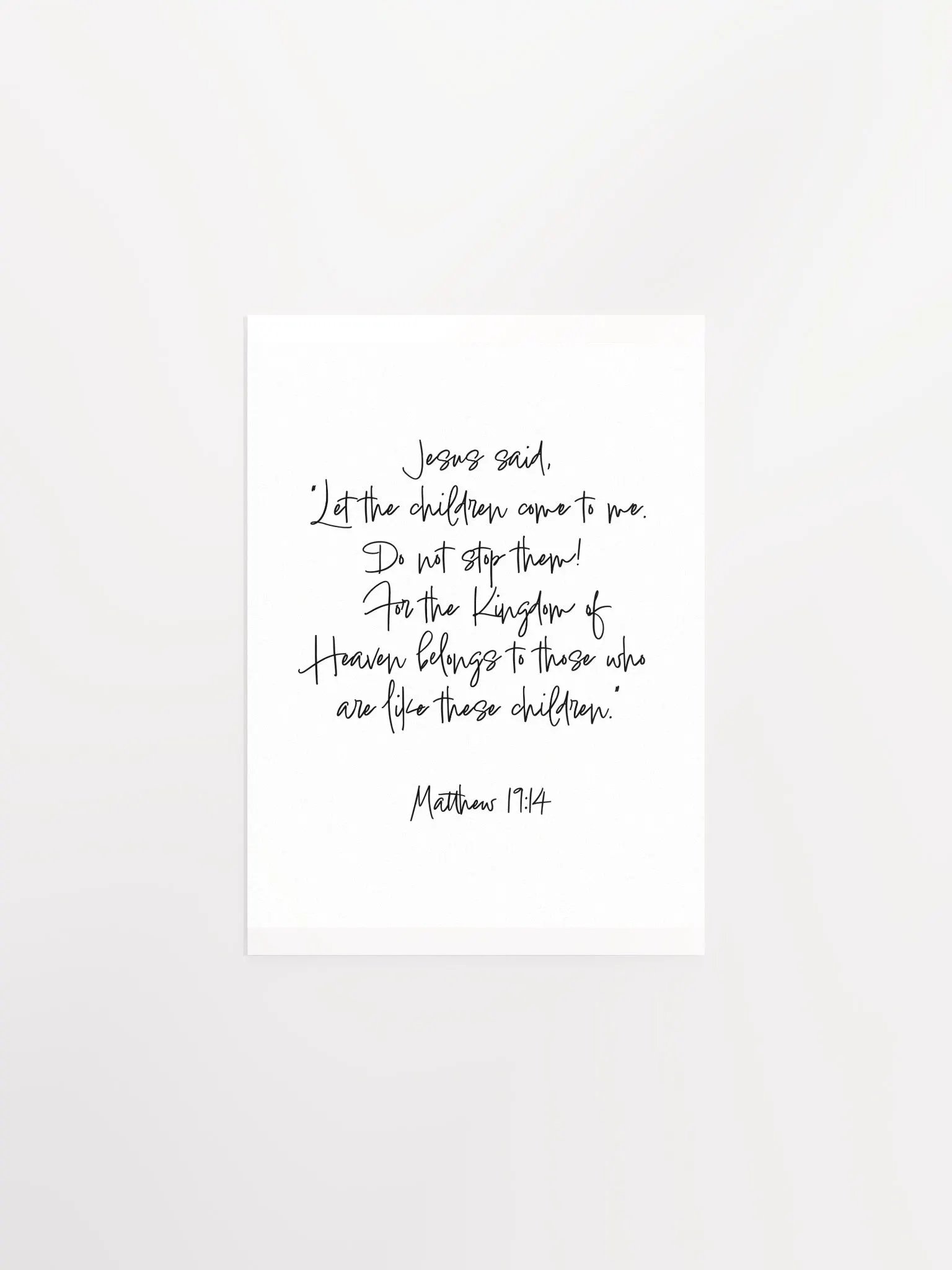 Let the Children Come to Me - Print product image (1)