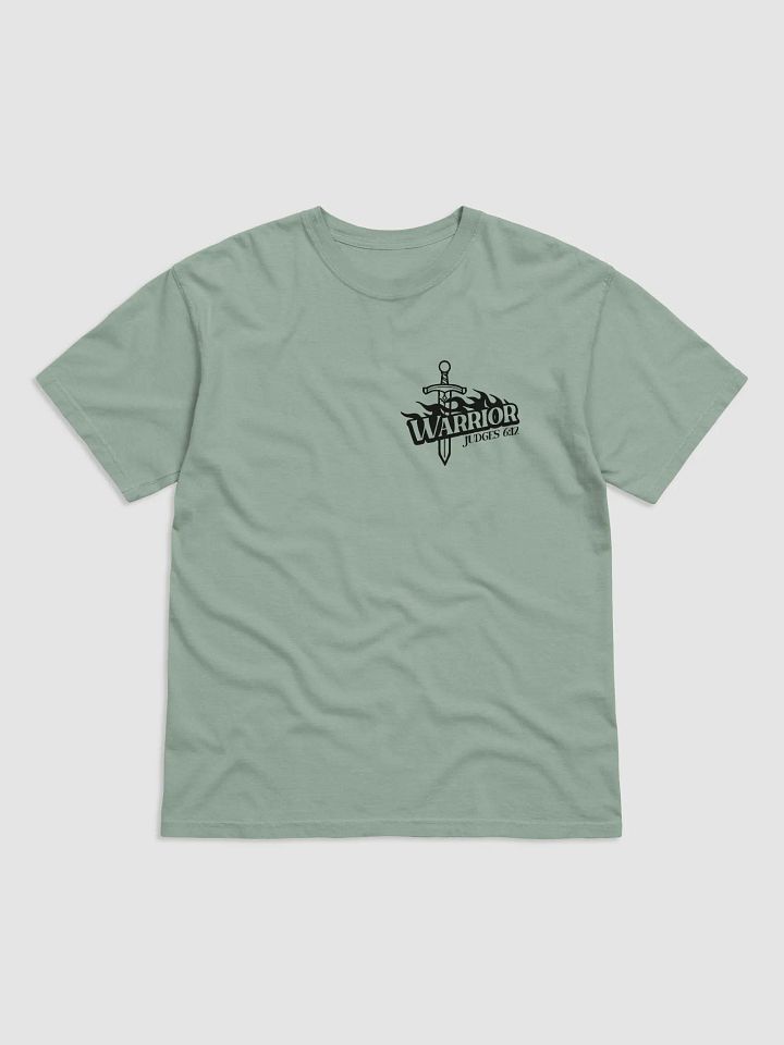 The Lord is With You Mighty Warrior Garment-Dyed T-Shirt product image (2)