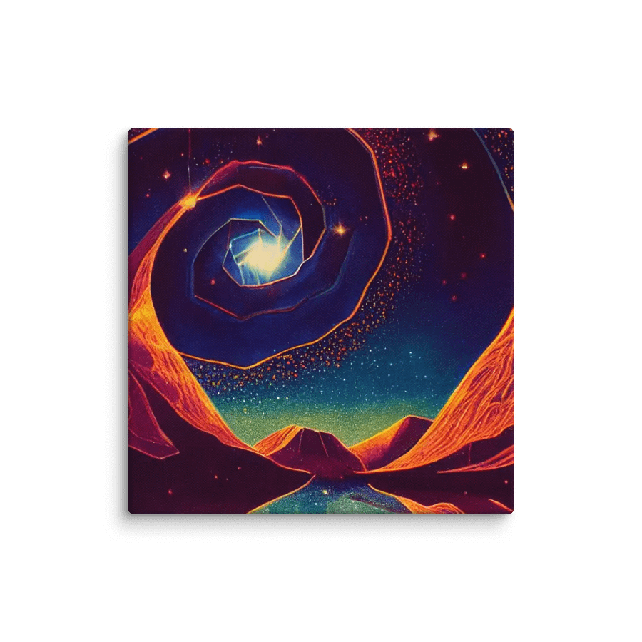 Cosmic Vortex Canvas Art product image (5)