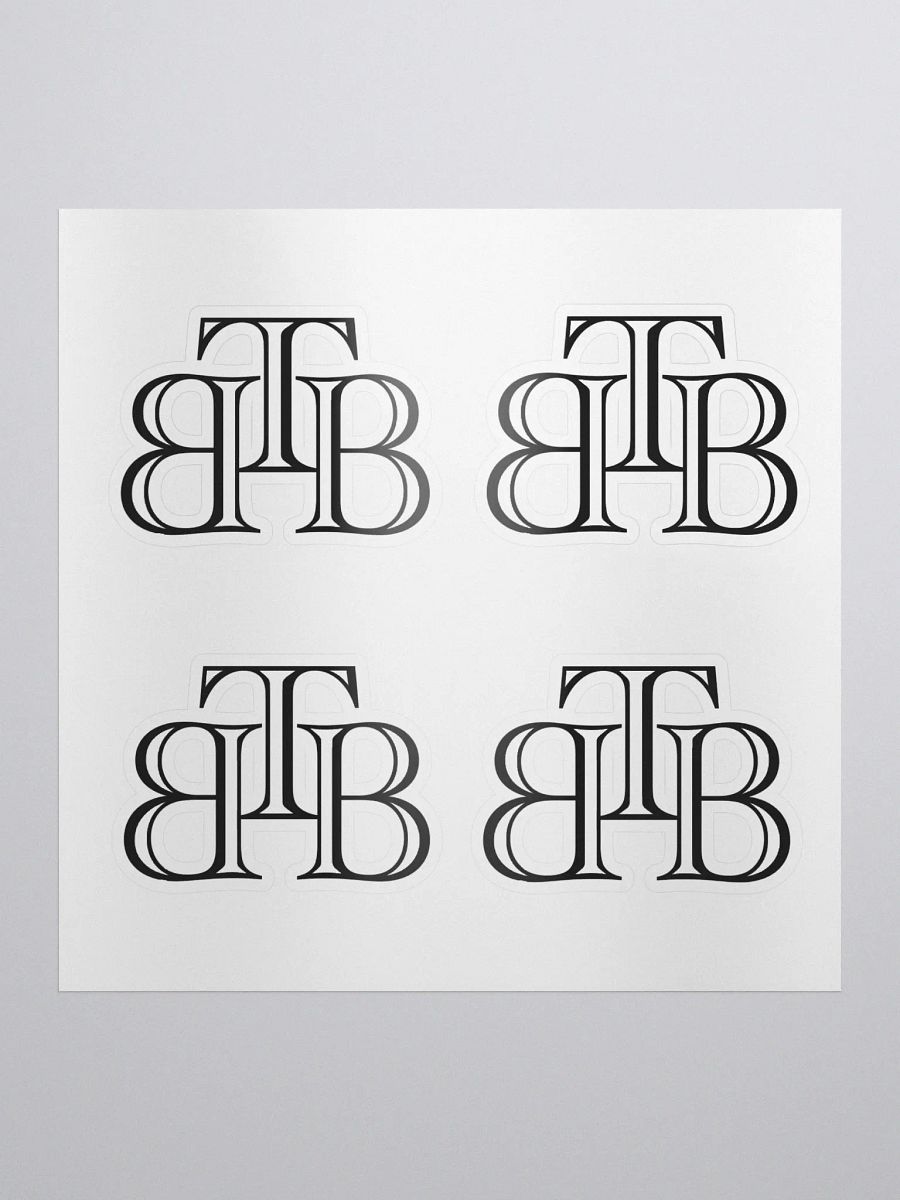 TBB Logo Sticker (4 Pack) product image (1)