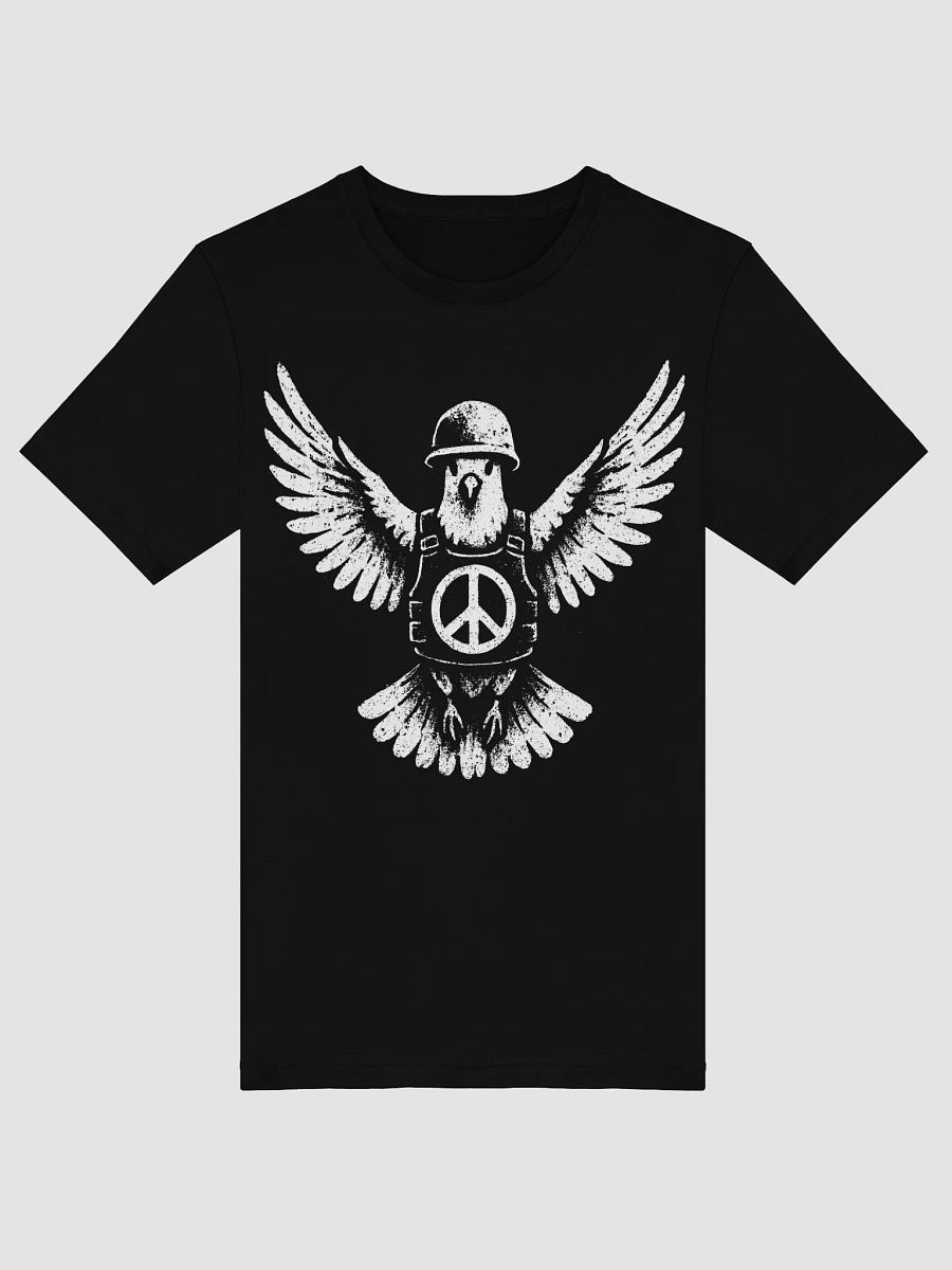 Armored Dove Tee – Peace Under Attack T-shirt product image (7)