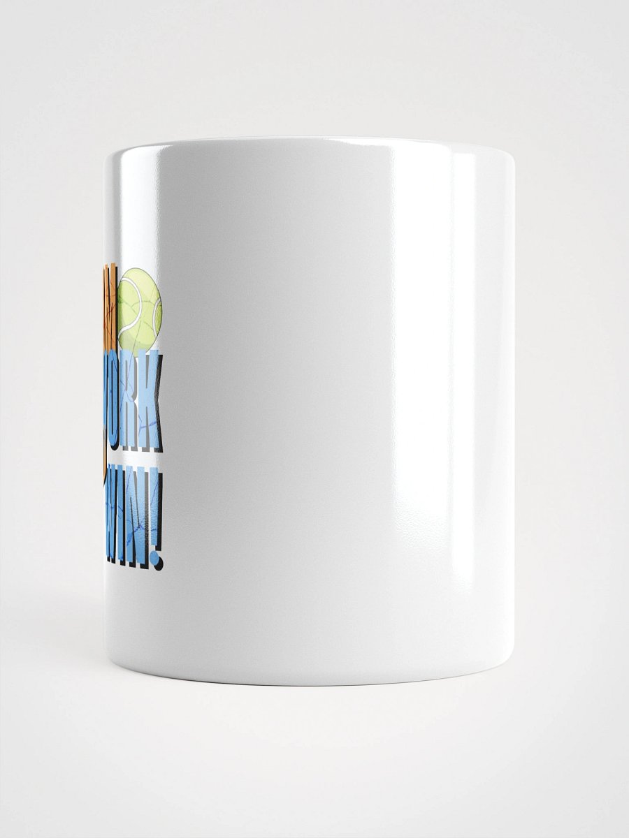 Teamwork to Win Tennis Sporty White Mug product image (10)