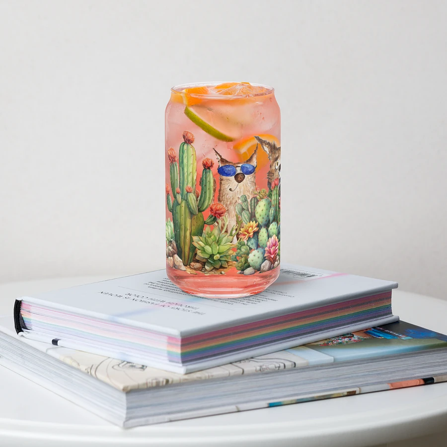 Desert Bloom: A Tale of Resilience Glass Can (16 oz) product image (25)