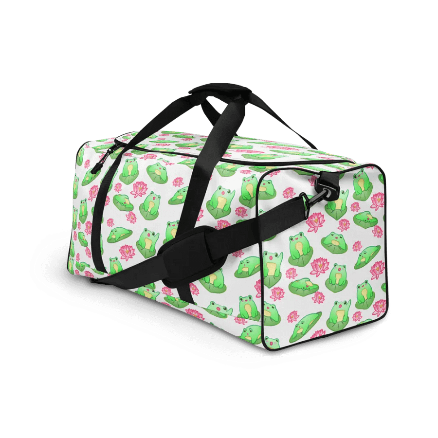Kawaii Froggie Duffle Bag product image (1)