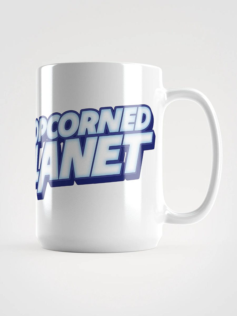 White Popcorned Planet Mug product image (2)