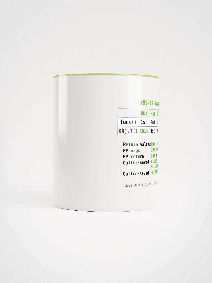 x86-64 ABI Mug product image (15)