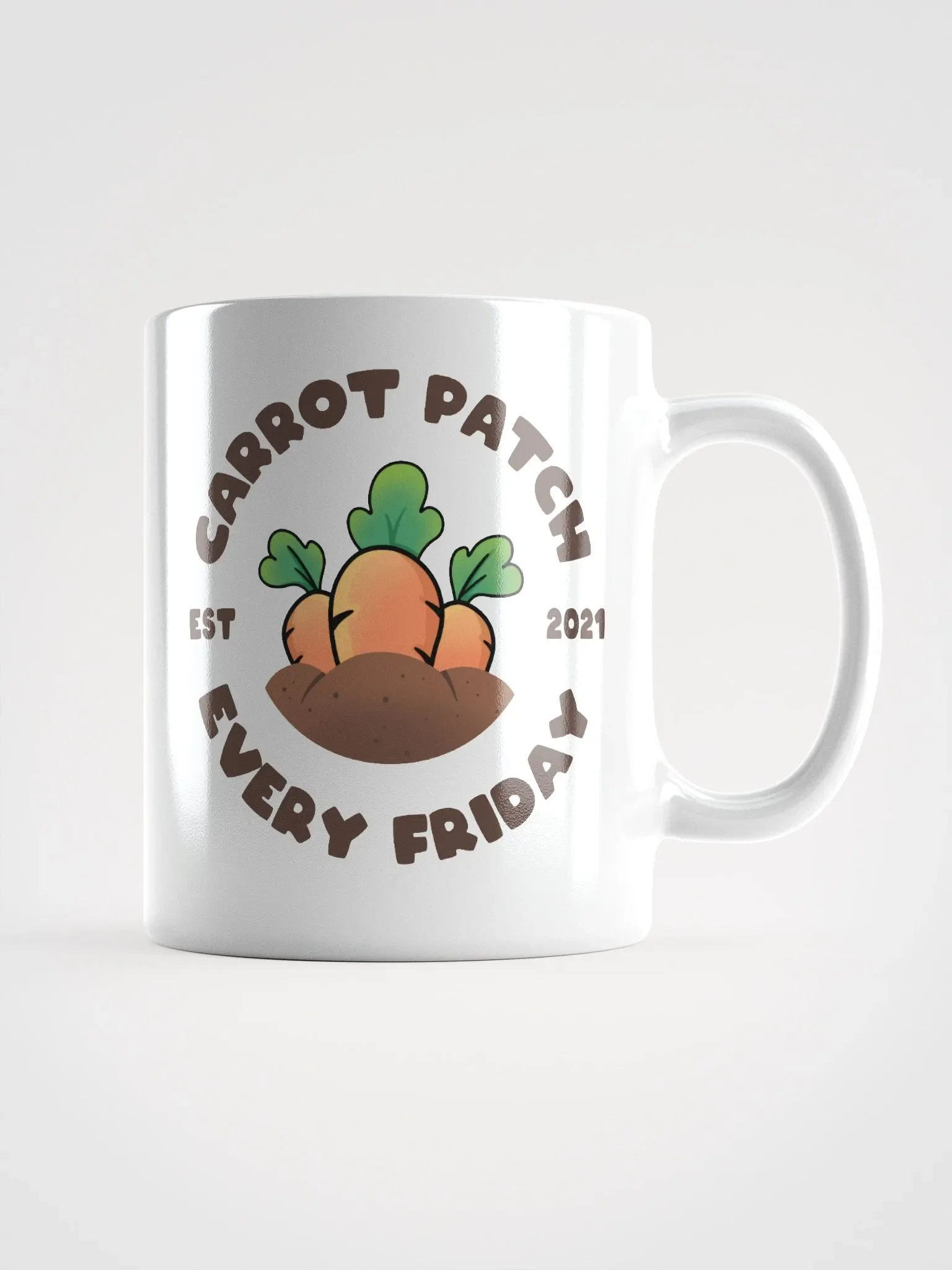 Carrot Patch Mug White product image (1)
