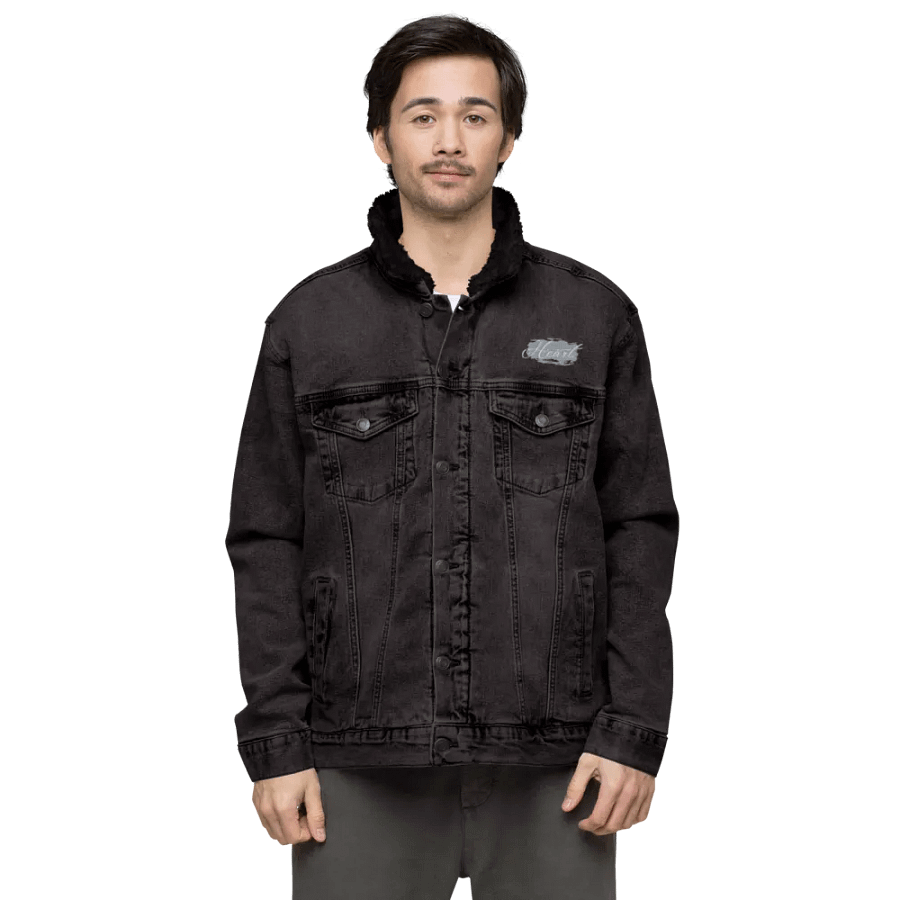 Threadfast Apparel Unisex Sherpa Denim Jacket v5 product image (5)