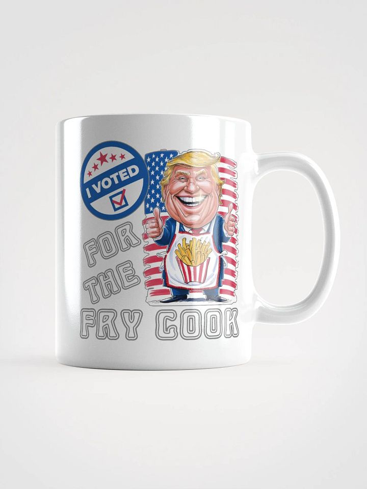 I Voted For The Fry Cook Trump USA Election Mug product image (2)