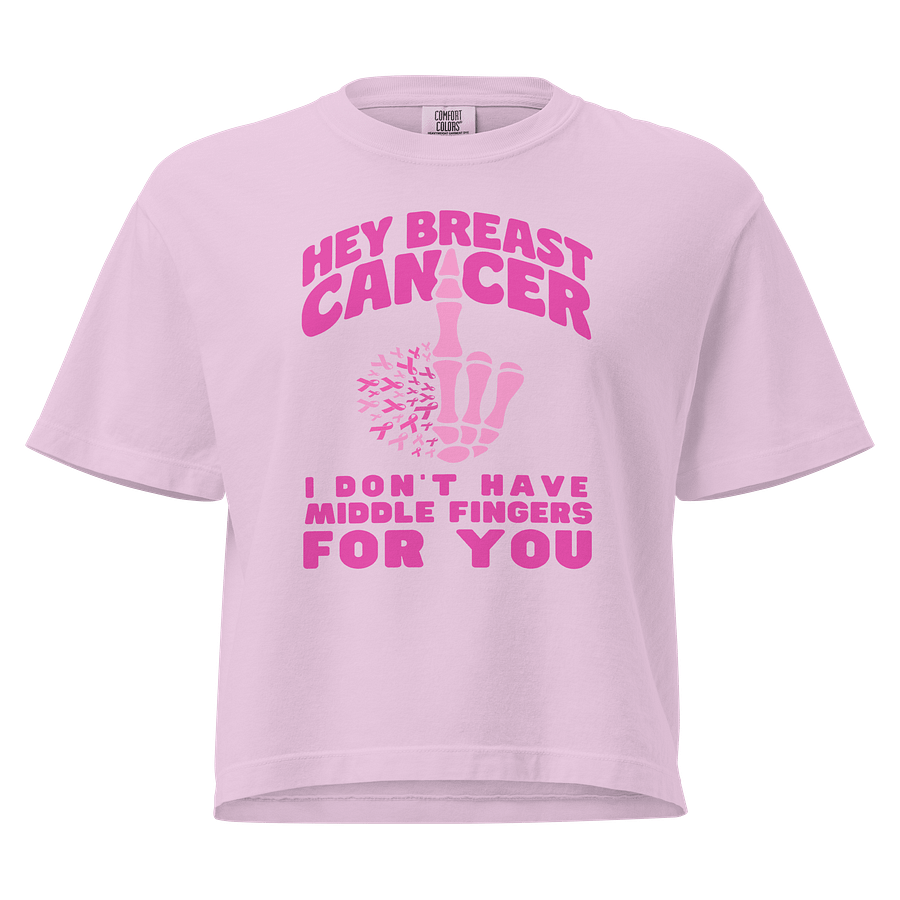 Fighter Survivor Supporter - Breast Cancer Awareness Heavyweight Boxy T-Shirt product image (1)