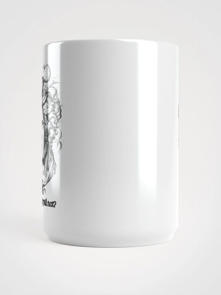 MEDUSA white glossy mug product image (2)
