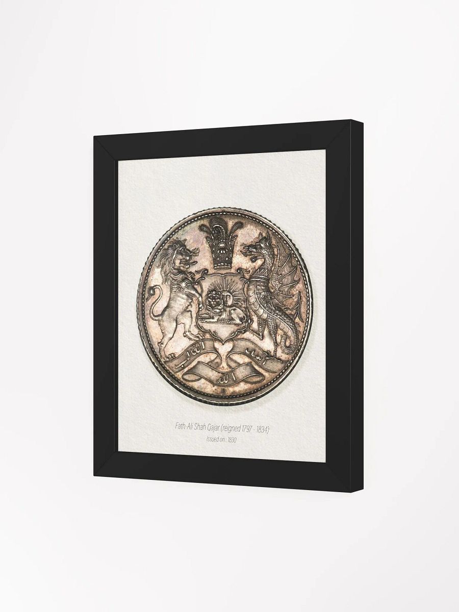 Vintage Qajar Coin Designs - Persian Coin Collection - Wall Art - Persian Art - Historical Art - Coin Designs - Home Decor - Gift Idea product image (41)
