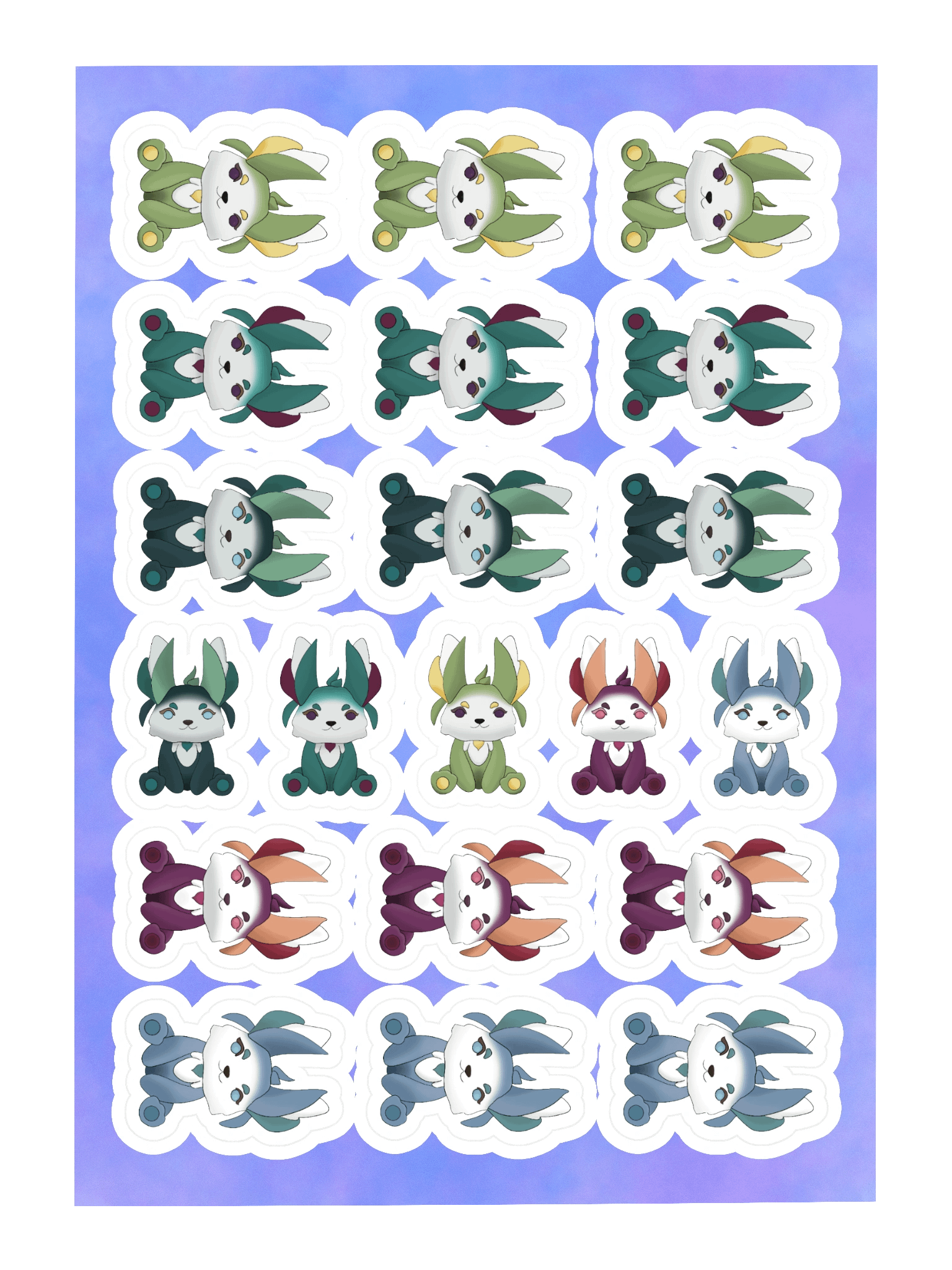 Flutterfox Sticker - Palia-Inspired product image (3)