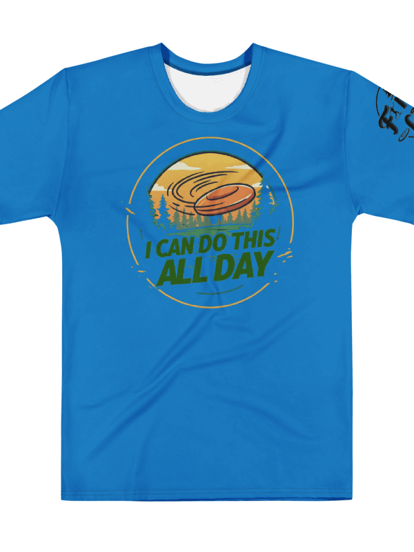 Fancy Lads Men's Blue T-Shirt "I Can Do This All Day" product image (1)