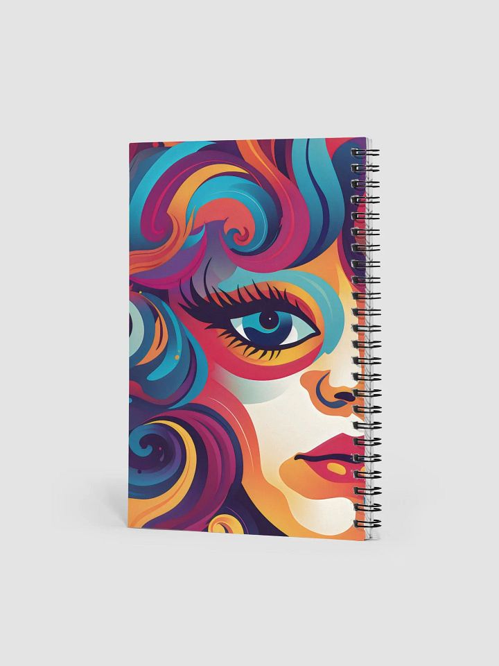Psychedelic Muse Spiral Notebook product image (2)
