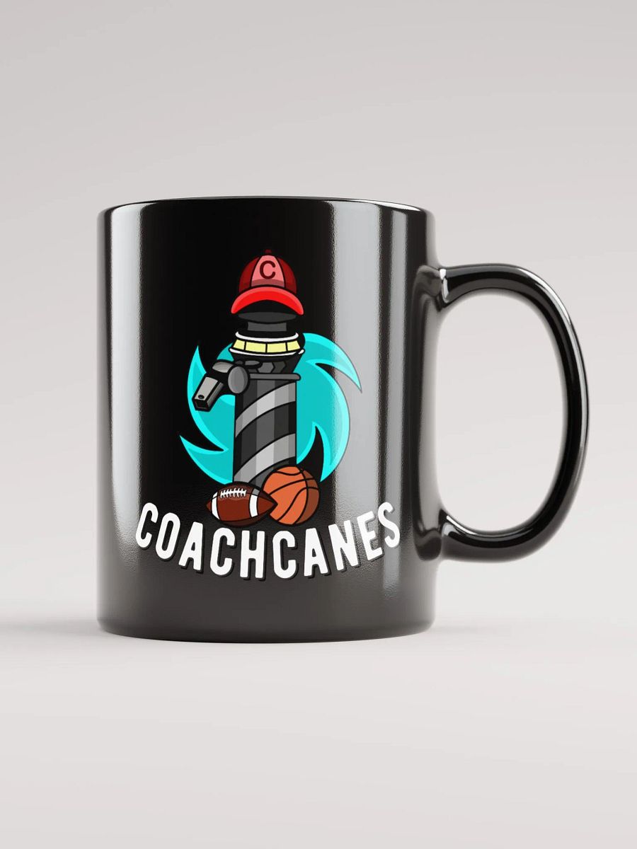 Logo V1 Black Glossy Mug product image (5)