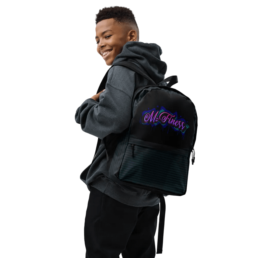 Neon Glow MzFiness Backpack product image (8)