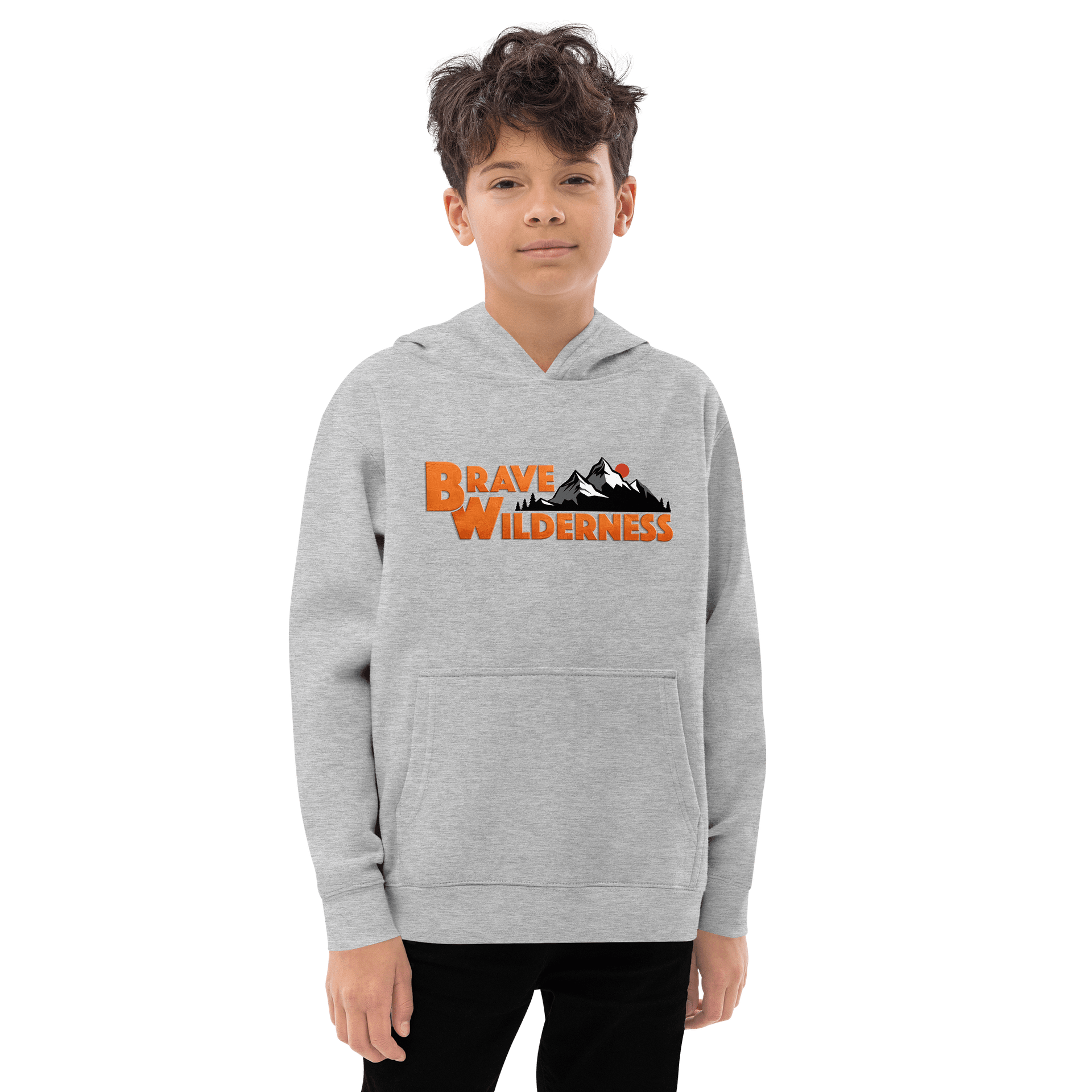 OG BW Youth Hoodie product image (1)