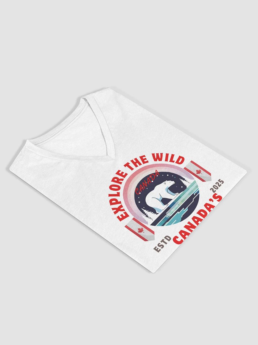 Canada's Beauty Relaxed V-Neck Tee product image (7)
