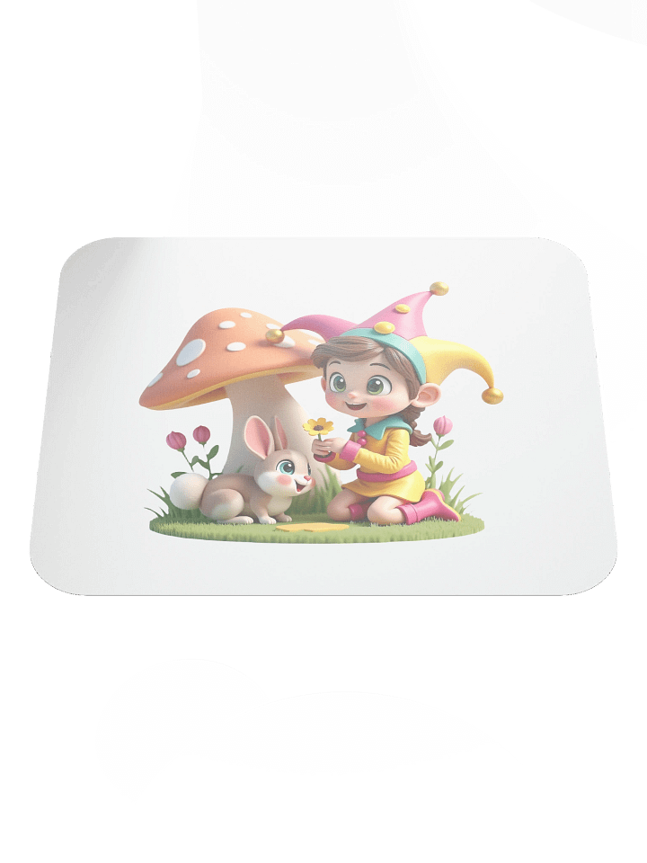🐰 JessyJesty Bunny Classic Mouse Pad – Whimsical Joy for Your Workspace product image (1)