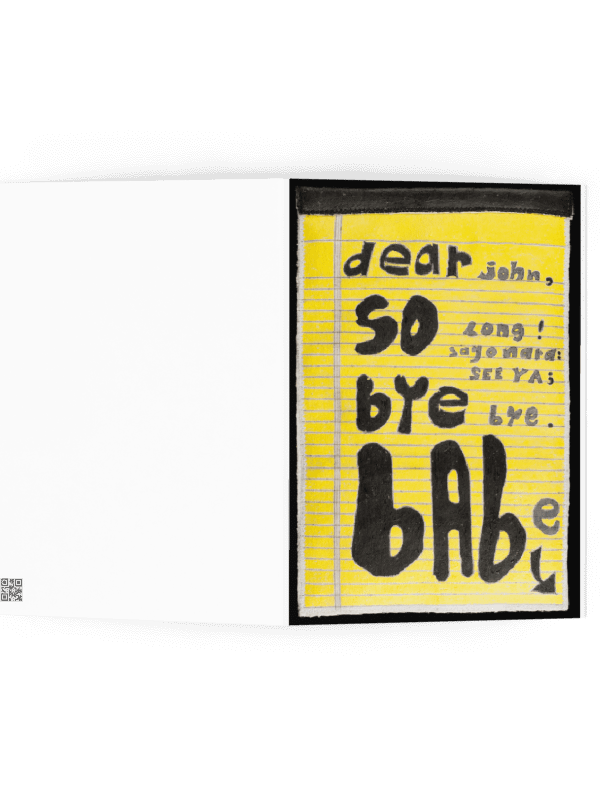 Dear John Greeting Card product image (4)
