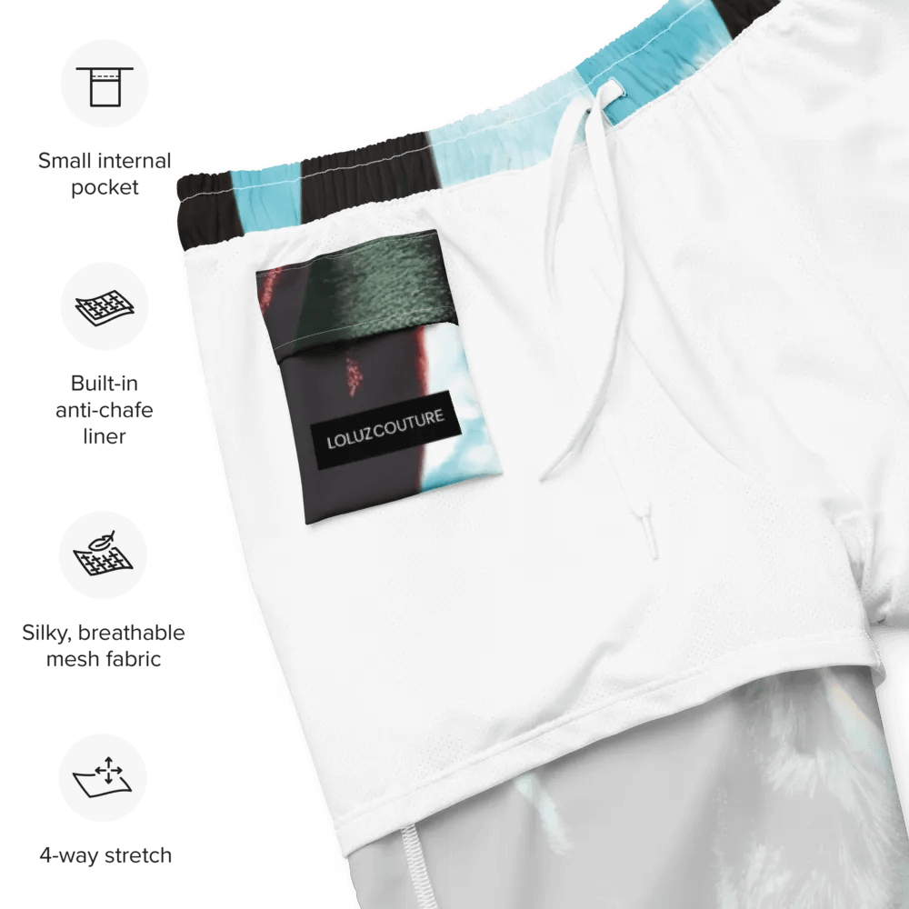 Pop Art Pup Swim Trunks product image (8)