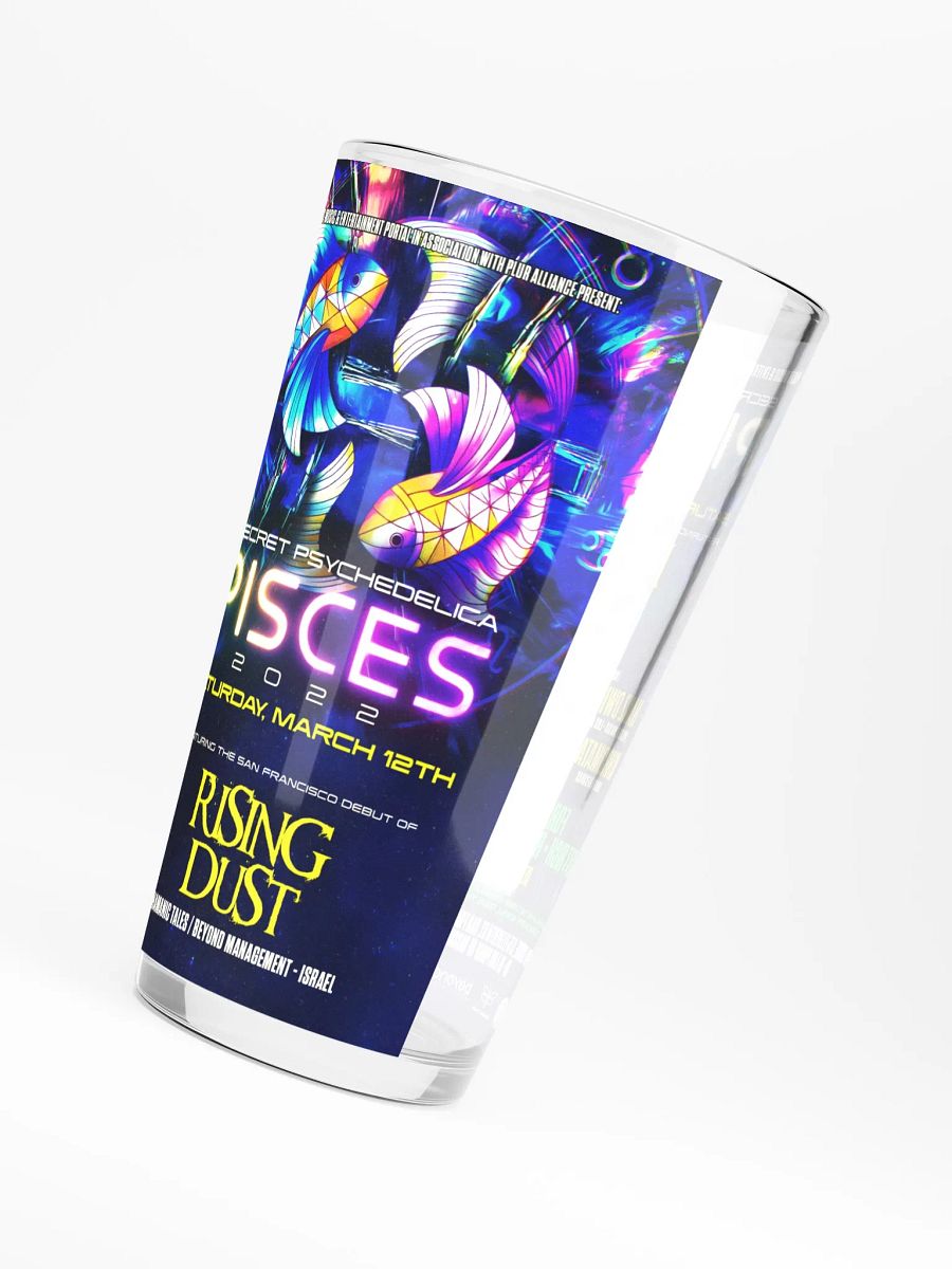 Pisces 2022 Shaker Pint Glass product image (4)