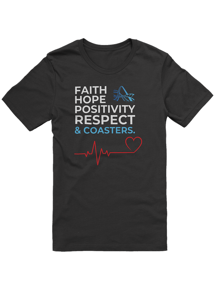 Faith Hope Positivity Respect T-Shirt product image (1)
