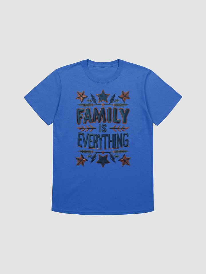 Family Is Everything Embroidered T-Shirt product image (3)