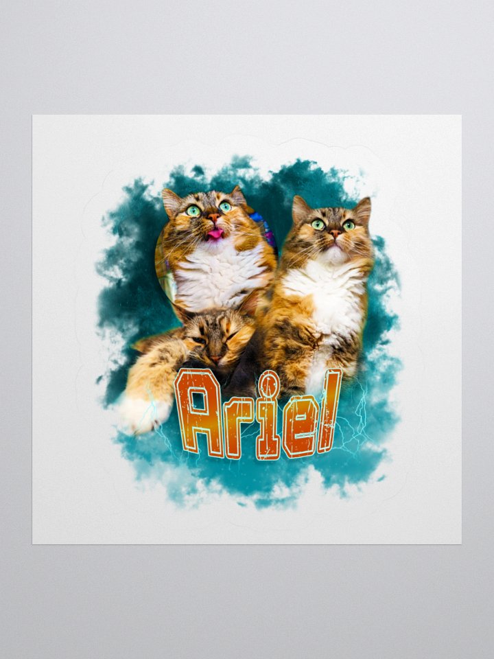Ariel Bday Sticker product image (3)