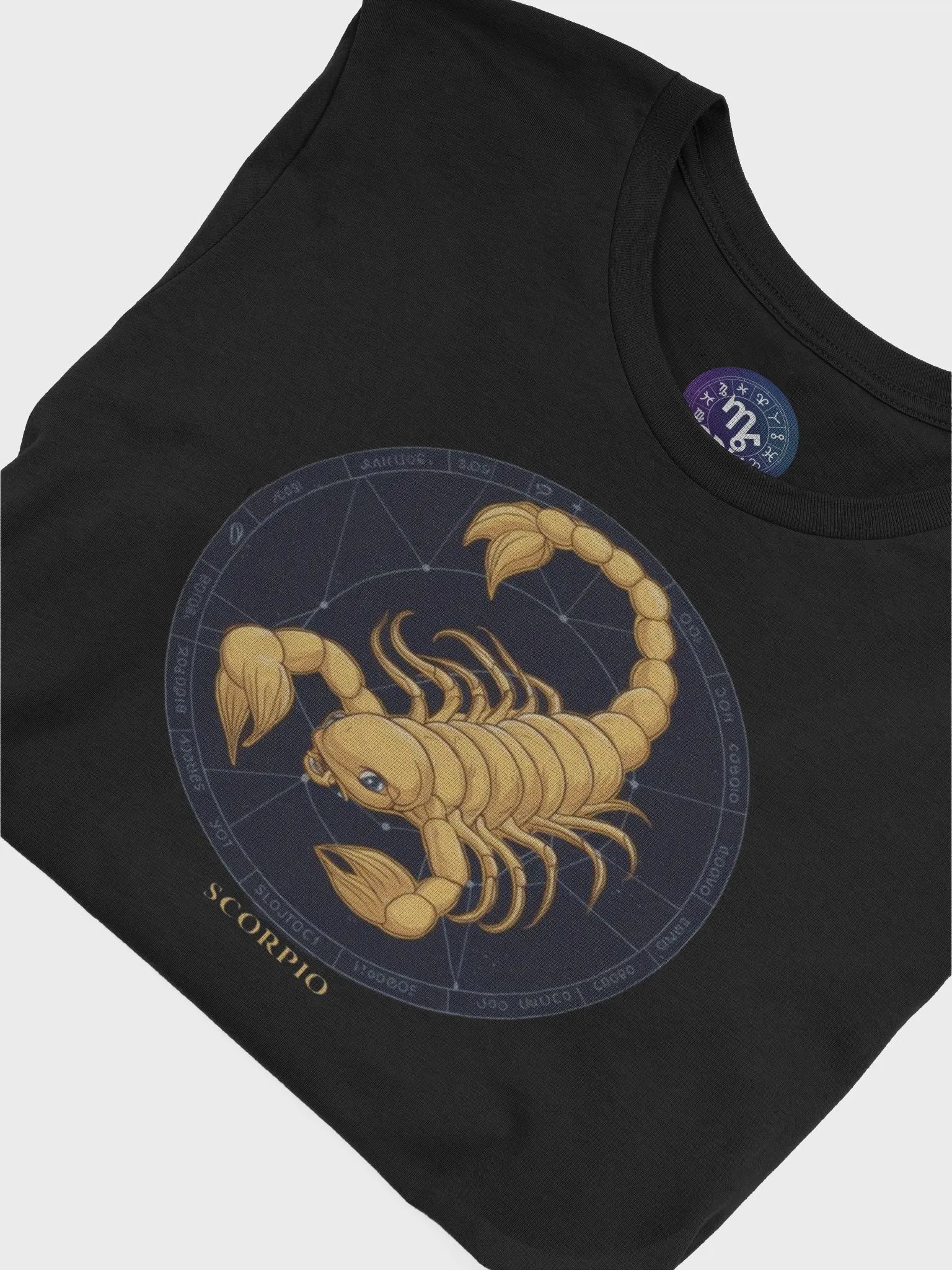 Unisex Scorpio Zodiac Supersoft T-Shirt with Celestial Design product image (8)