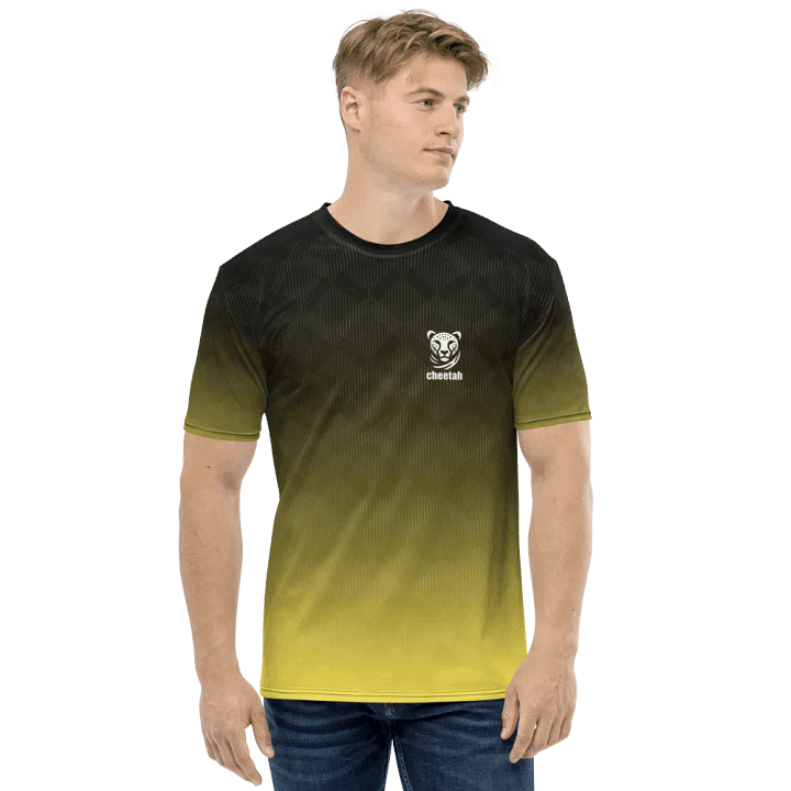 yellow wave sport T-Shirt product image (1)