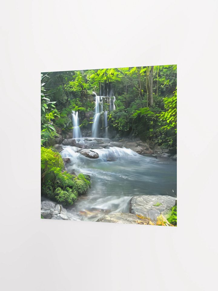 Tranquil Cascades Matte Poster product image (8)