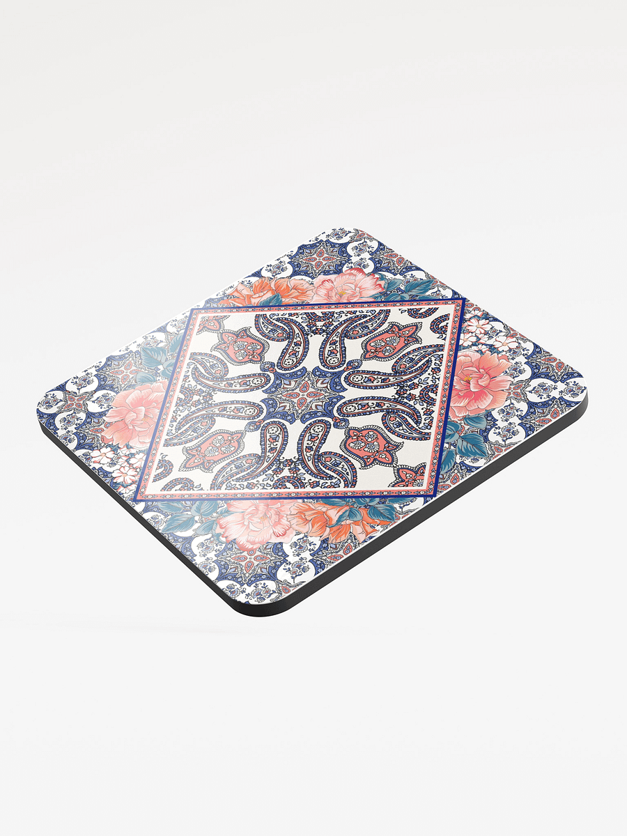 Boho Paisley Floral Coaster – Gloss Finish product image (4)