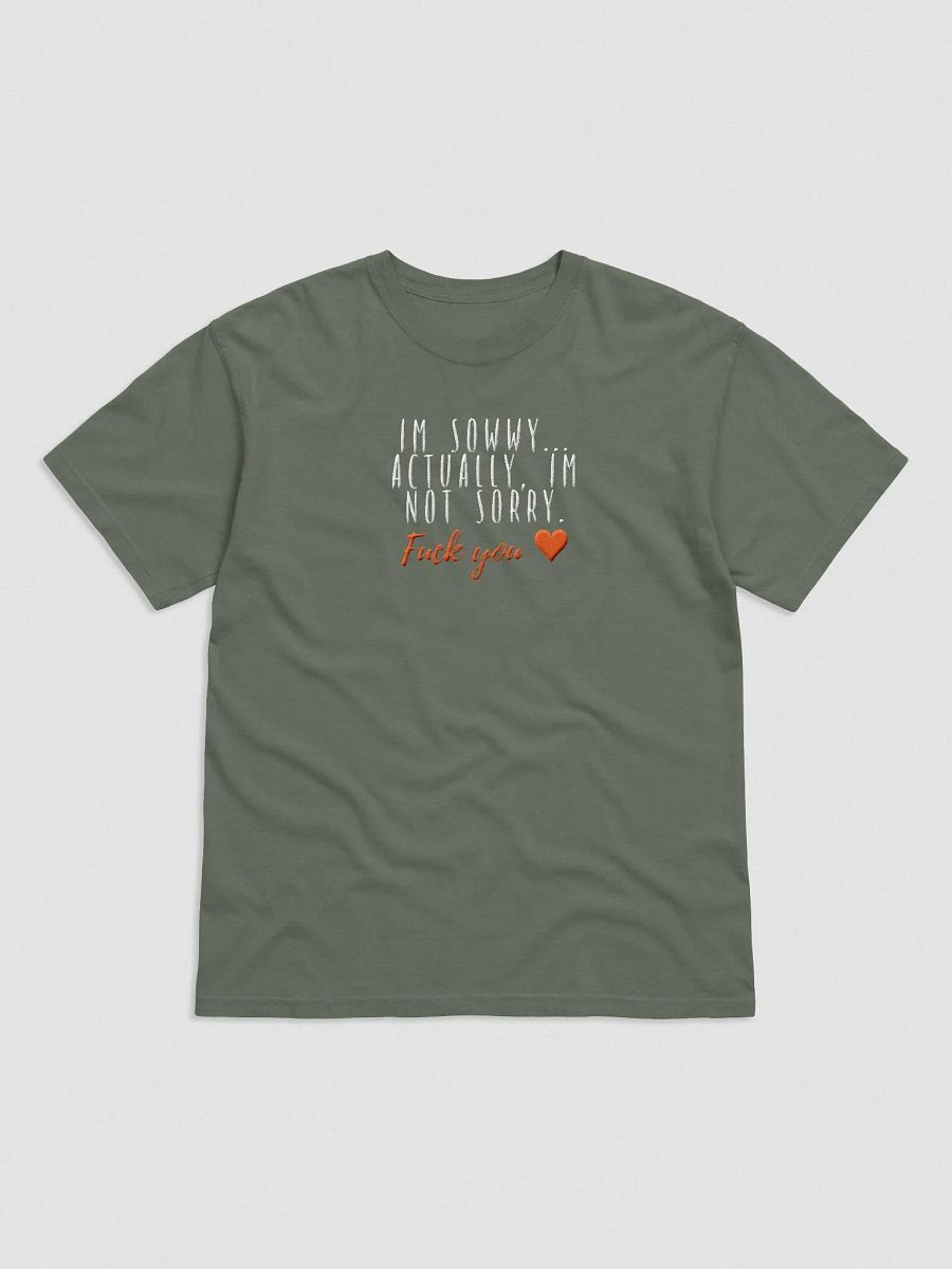 Fuck you ♥ tshirt [Embroidered] product image (1)
