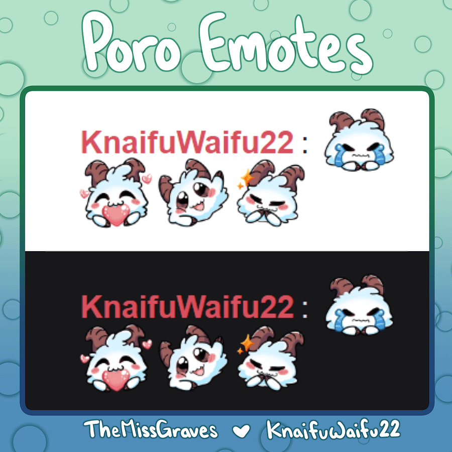 Poro Emotes product image (2)