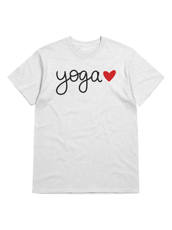 Yoga Love T-Shirt - Casual Comfort for Yoga Enthusiasts product image (1)