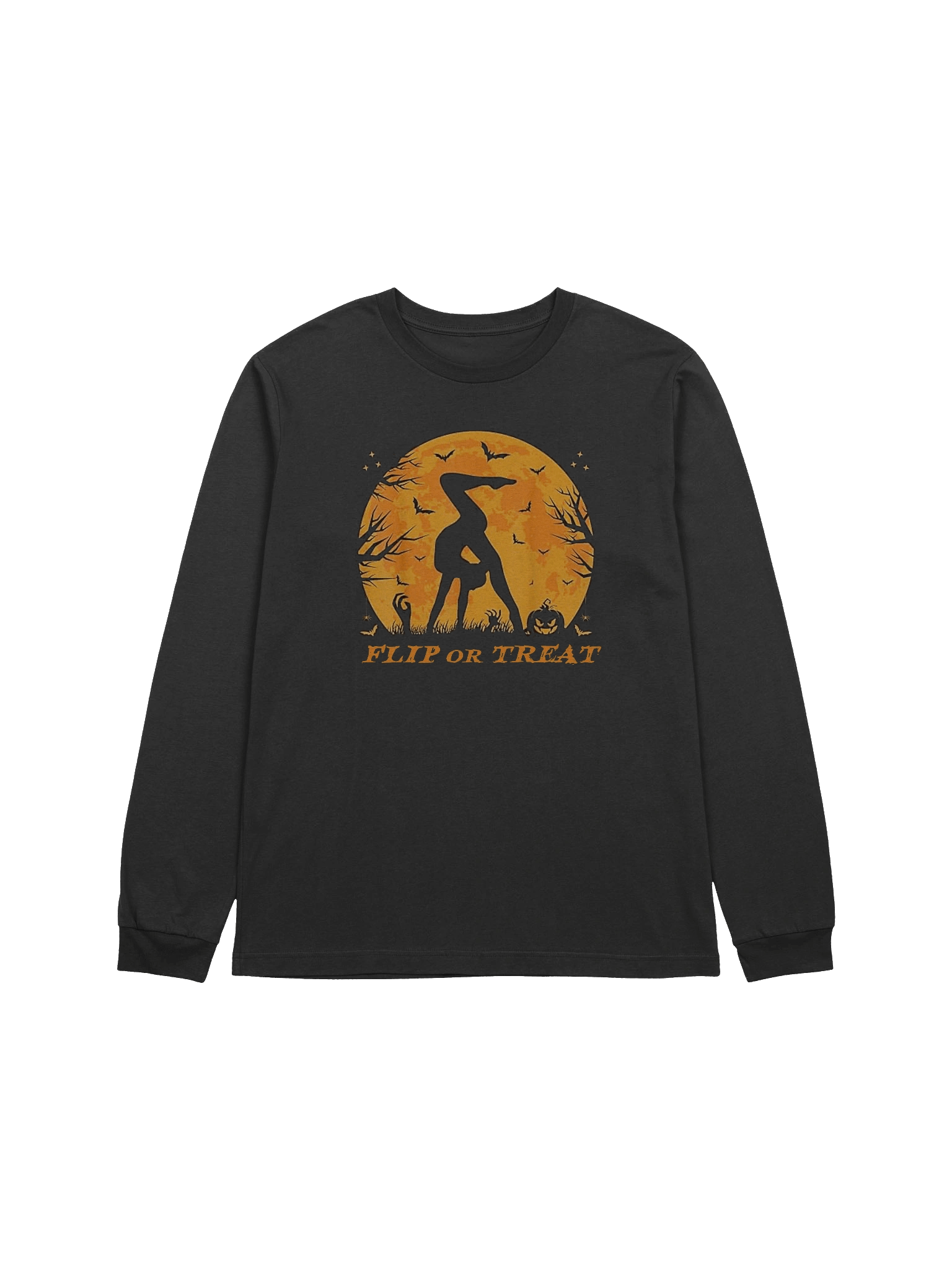 Gymnastics - Flip or Treat Long Sleeve T-Shirt product image (1)