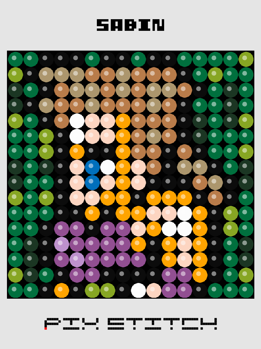 Sabin Pixel Art product image (1)