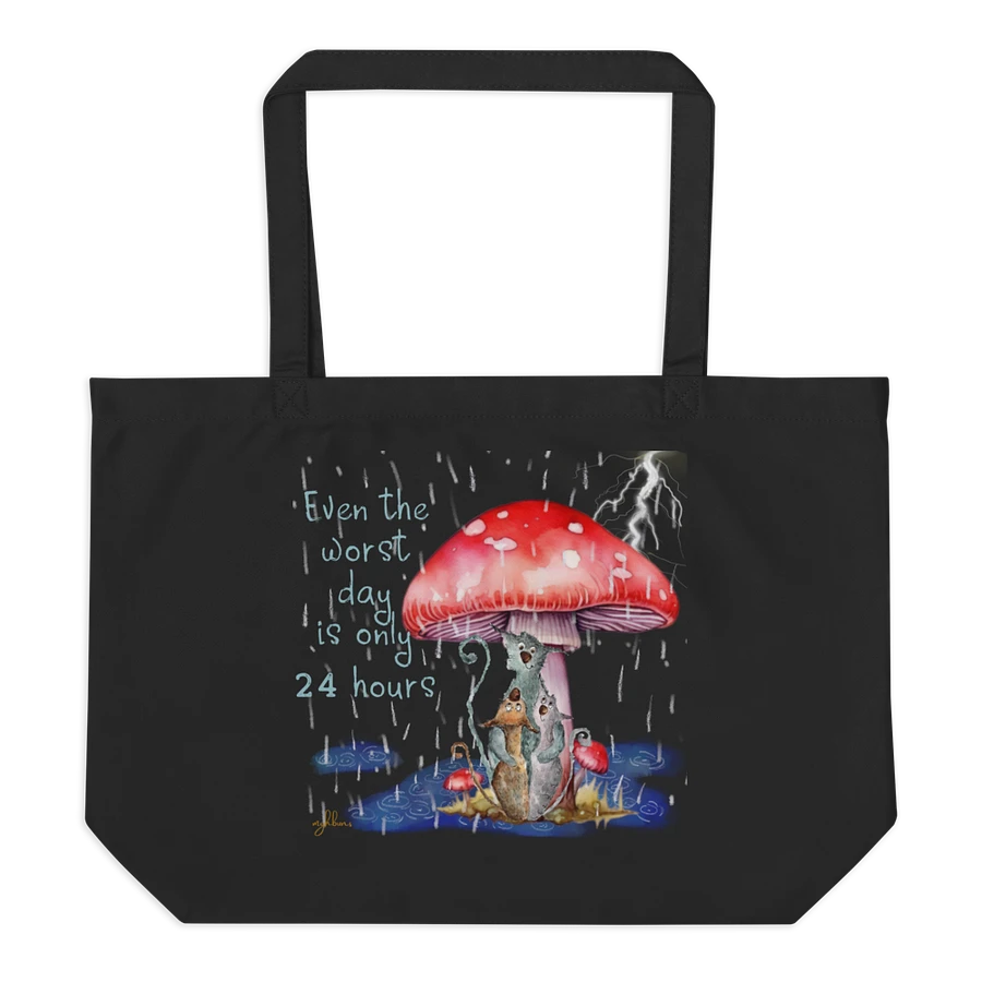 Passing Clouds: Weathering the Storm Eco Tote (Large) product image (2)