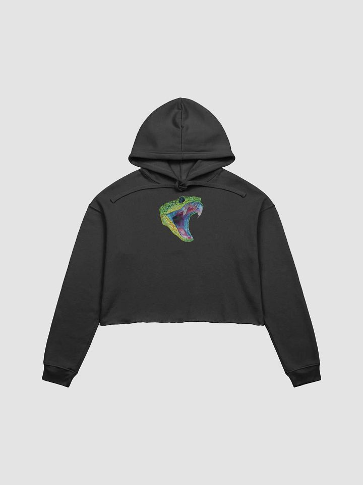 Rick G Cold-Blooded Women's Crop Top Hoodie product image (2)