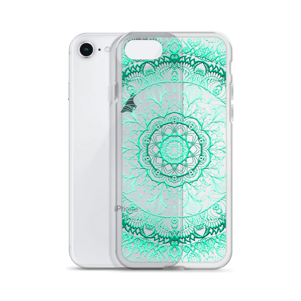 Turquoise Mandala iPhone® Case product image (2)