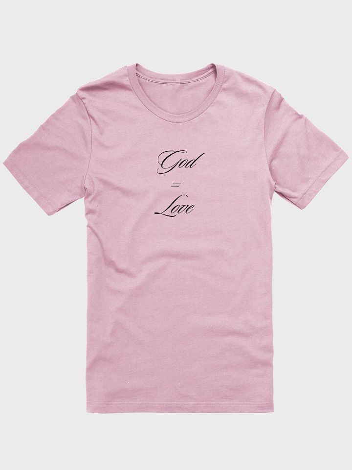 God equals Love Comfort T-Shirt product image (101)