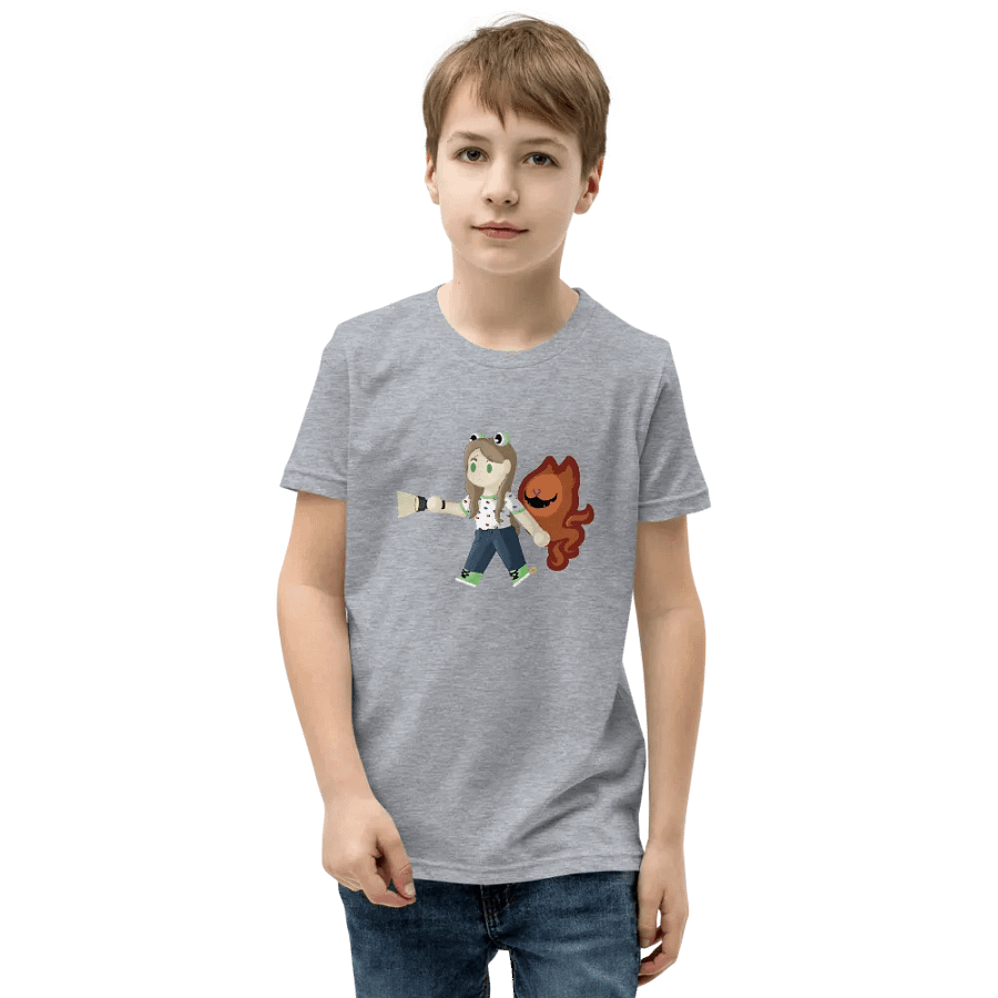 Smol Bean in the dark kids tee product image (10)