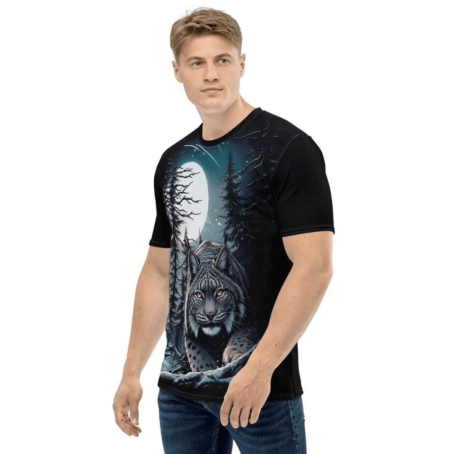 All over print Lynx T-shirt product image (5)