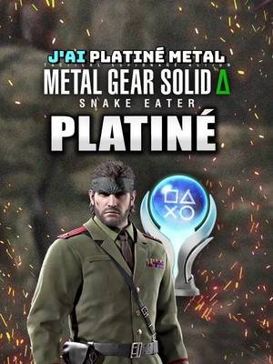 J'ai Platiné Metal Gear Solid Delta !  #ps5 #msg #metalgearsolid #trophées #gameplay 