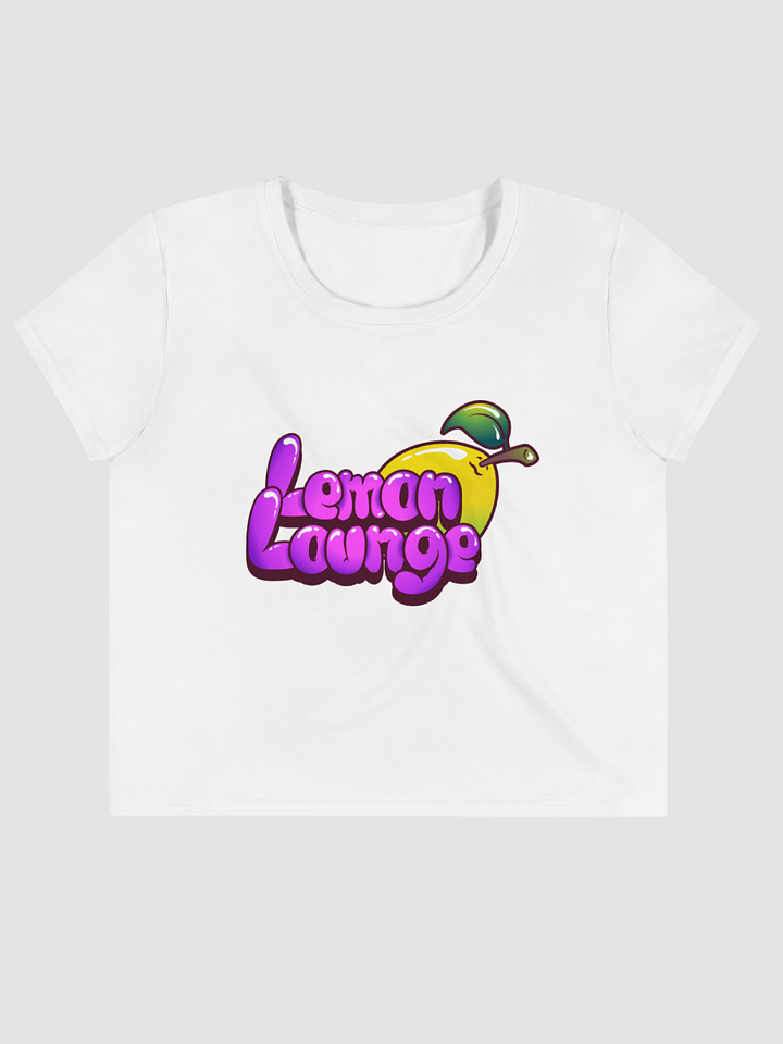 Lemon Lounge Crop Top T-Shirt product image (1)